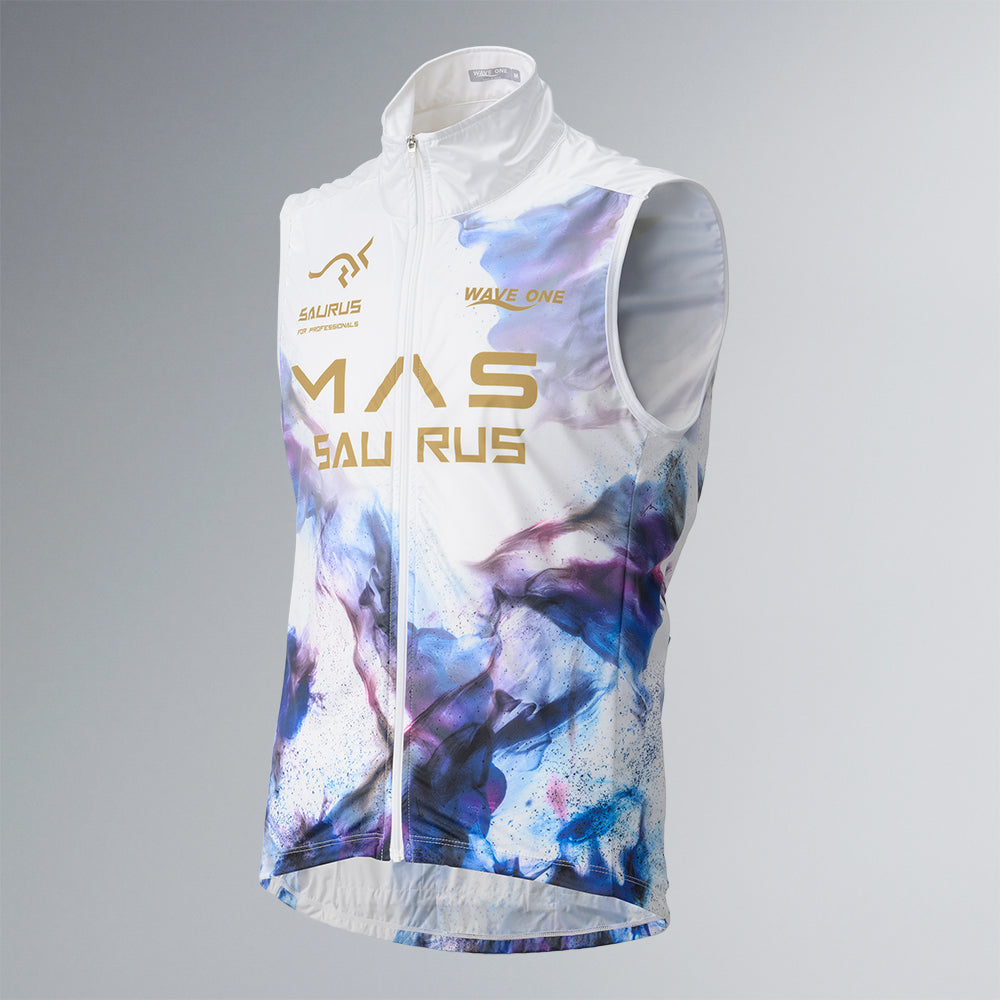 MAS×SAURUS ウインドテックベスト 2025 ver.