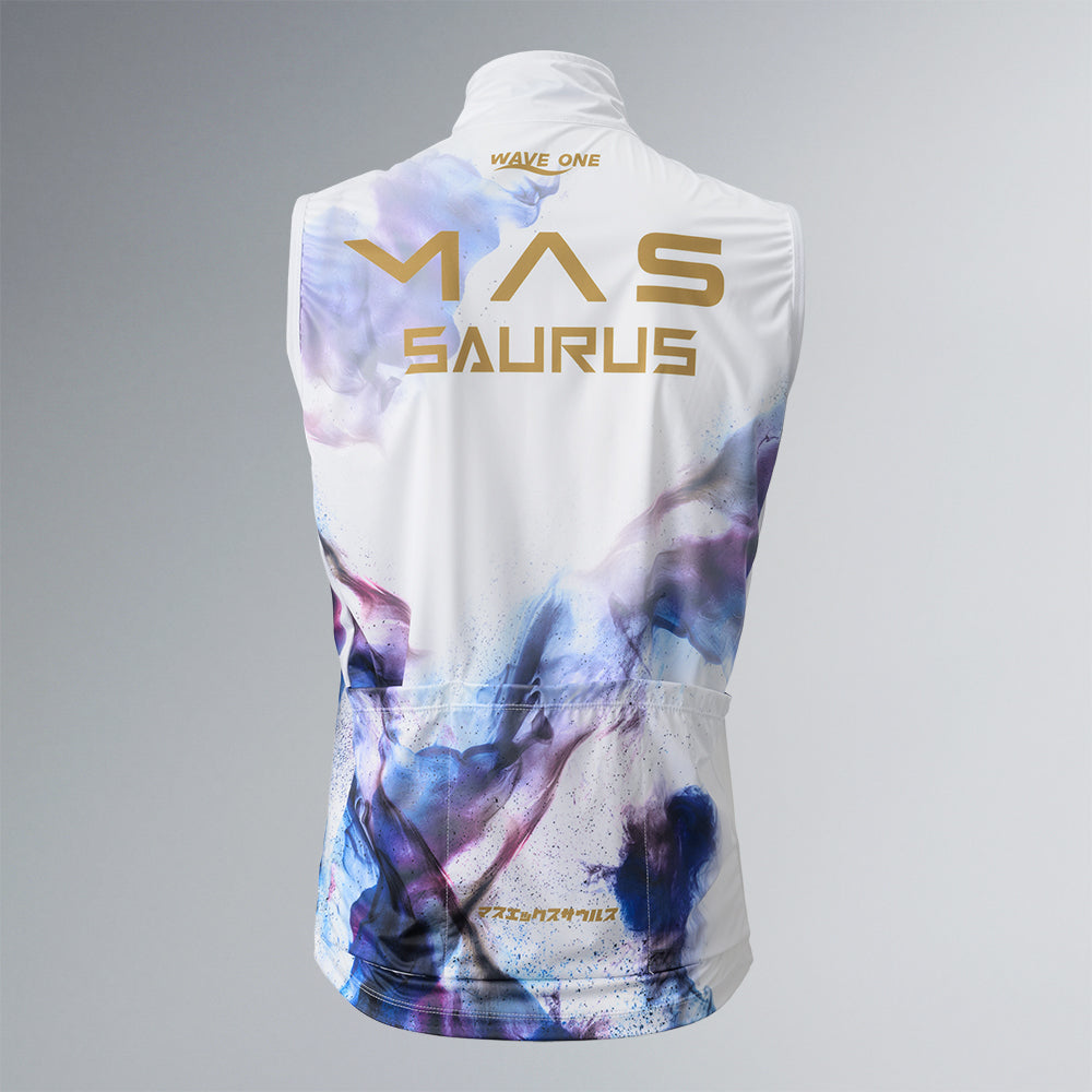 MAS×SAURUS ウインドテックベスト 2025 ver.