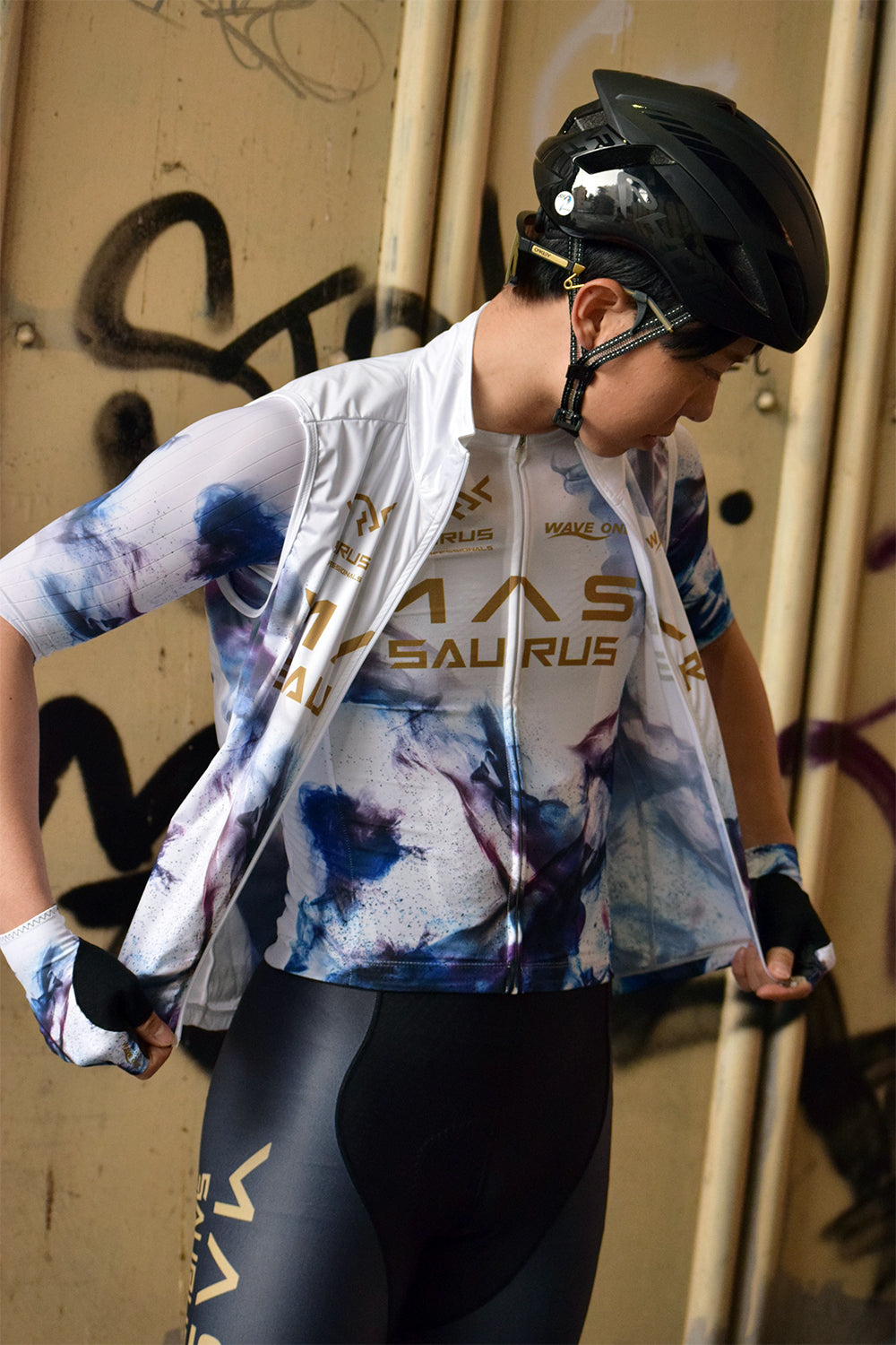 MAS×SAURUS レジェフィットスピード半袖ジャージ 2025 ver.