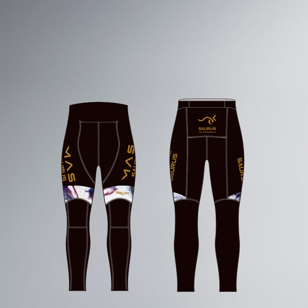 【MAS×SAURUS】ウインドシールドロングタイツ 肩紐なし 2025 ver.