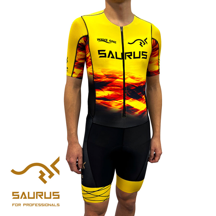 【SAURUS】トライフィットスーツ袖あり