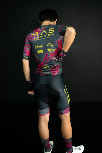 レジェフィットスピード半袖ジャージ - MAS SUPPORTERS 2026 (gray)
