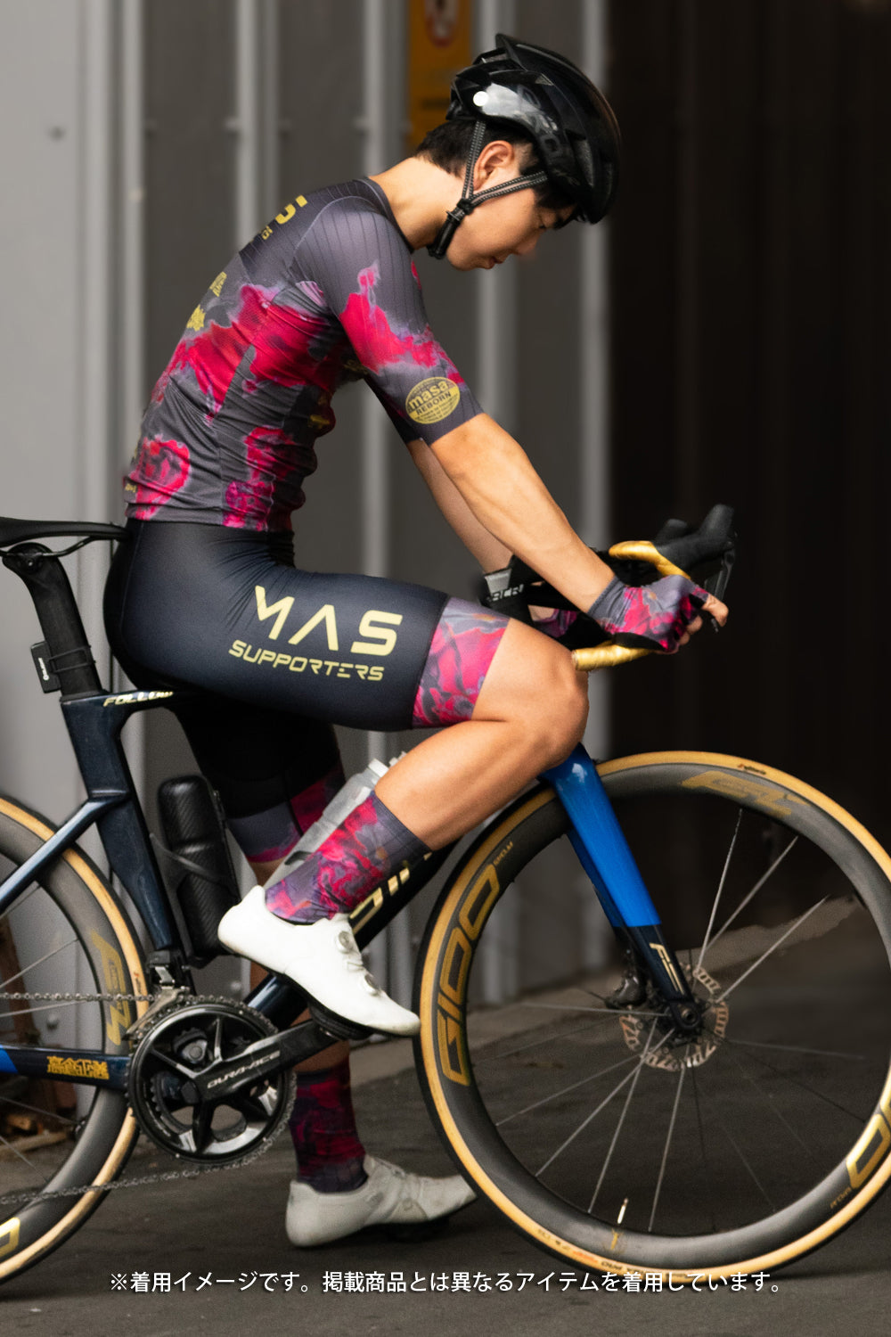 ソフトバイザー サイクルキャップ - MAS SUPPORTERS 2026 (gray)