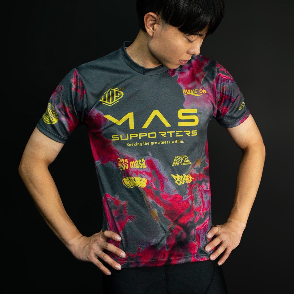 MAS×SAURUS T-shirt (tight fit) 2025 ver.