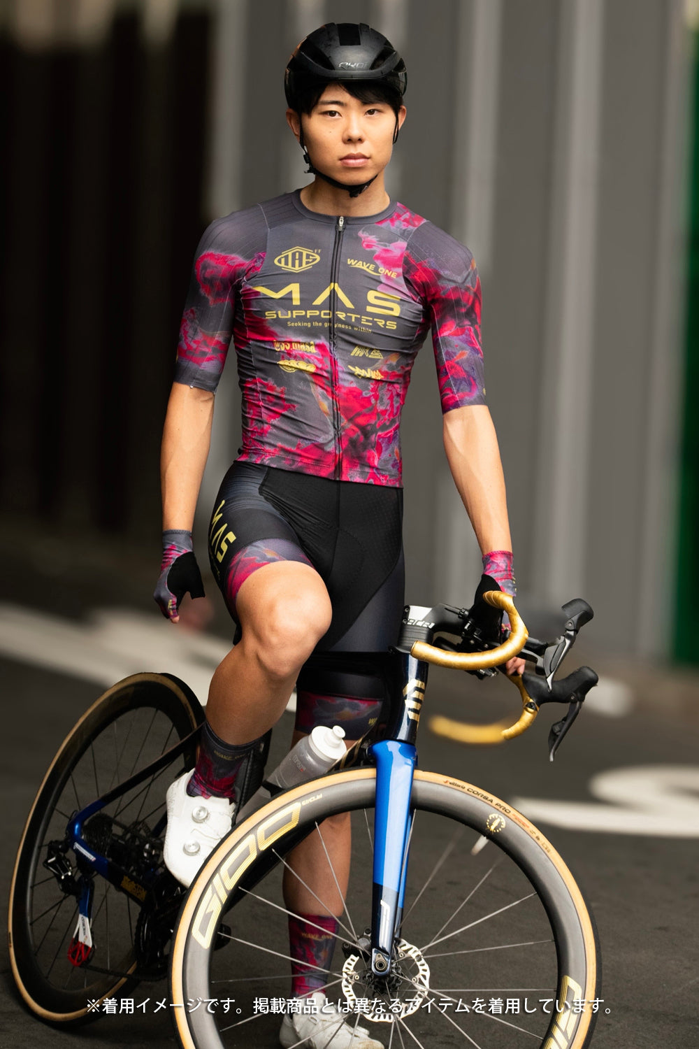 ソフトバイザー サイクルキャップ - MAS SUPPORTERS 2026 (gray)