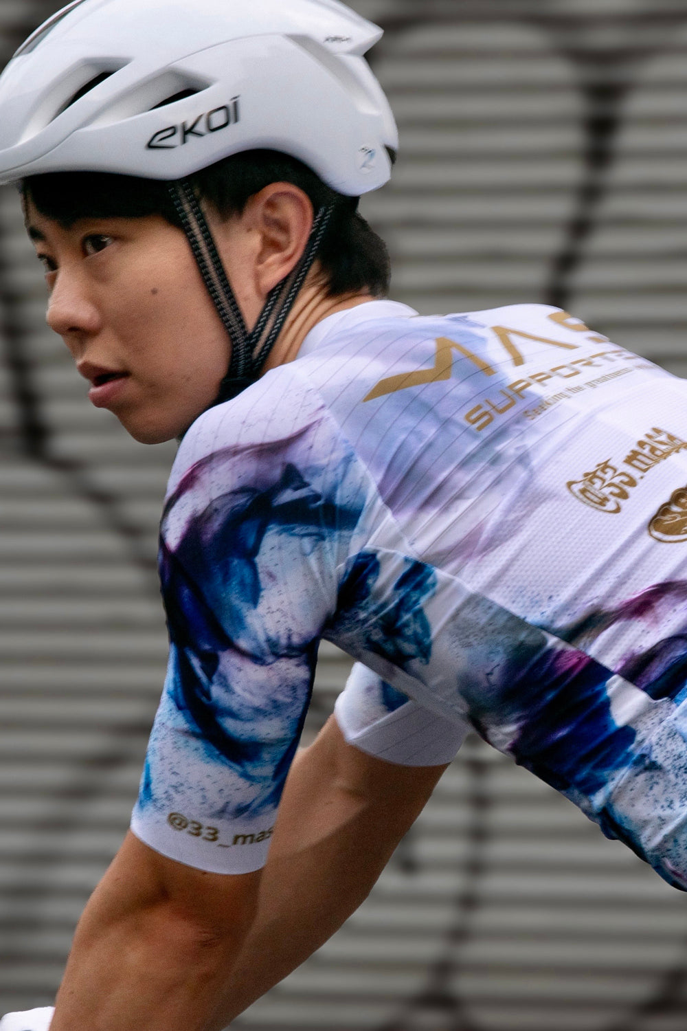 レジェフィットスピード半袖ジャージ - MAS SUPPORTERS 2026 (white)