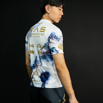 Tシャツ（タイトフィット） - MAS SUPPORTERS 2026 (white)