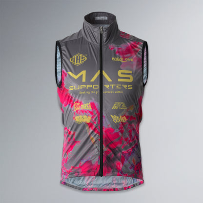 ウインドテックベスト - MAS SUPPORTERS 2026 (gray)