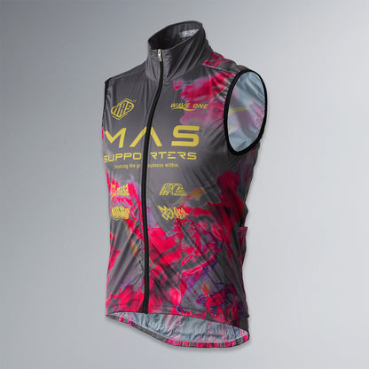 ウインドテックベスト - MAS SUPPORTERS 2026 (gray)