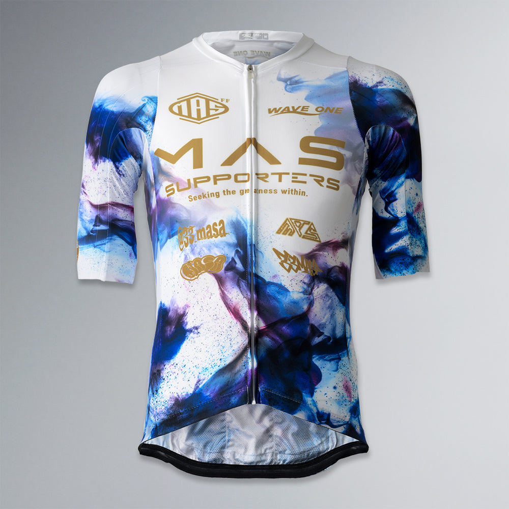 レジェフィットスピード半袖ジャージ - MAS SUPPORTERS 2026 (white)