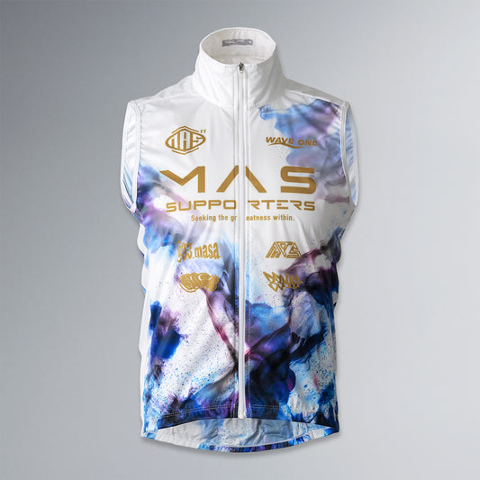 ウインドテックベスト - MAS SUPPORTERS 2026 (white)