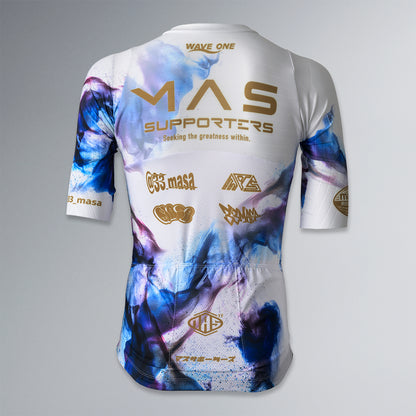 レジェフィットスピード半袖ジャージ - MAS SUPPORTERS 2026 (white)