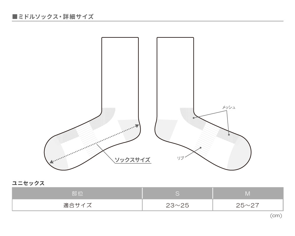 【MAS×SAURUS】ミドルソックス 2024 ver.