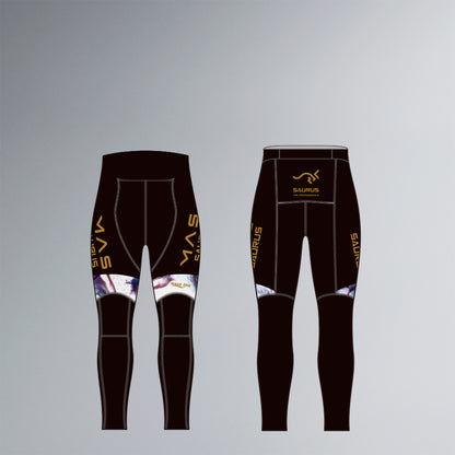 【MAS×SAURUS】ウインドシールドロングタイツ　肩紐なし 2025 ver.