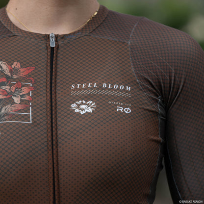 レジェフィットスピード半袖ジャージ（STEEL BLOOM）