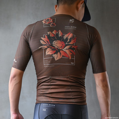 LegeFit Speed ​​Short Sleeve Jersey (STEEL BLOOM)