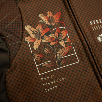 レジェフィットスピード半袖ジャージ（STEEL BLOOM）